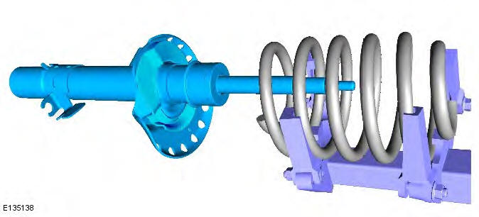 Range Rover Evoque. Front Suspension