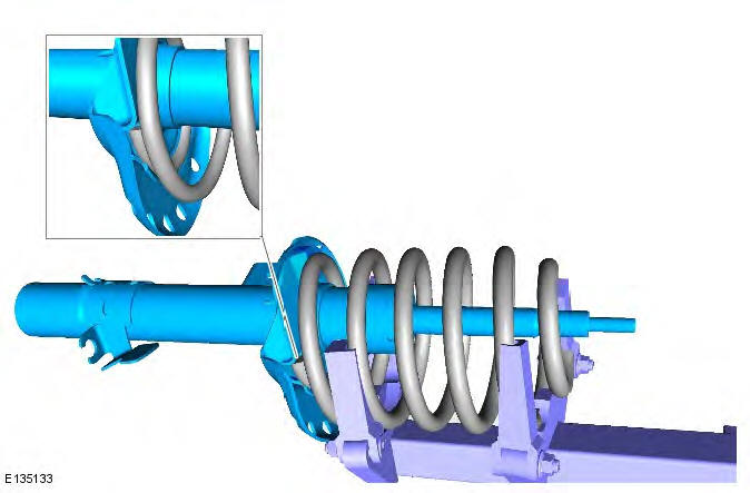 Range Rover Evoque. Front Suspension