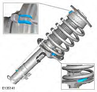 Range Rover Evoque. Front Suspension