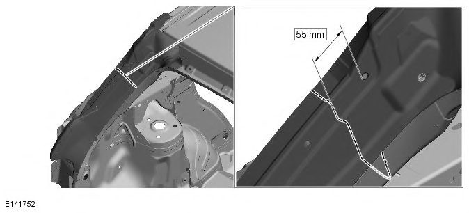 Range Rover Evoque. Rear End Sheet Metal Repairs - 5-Door