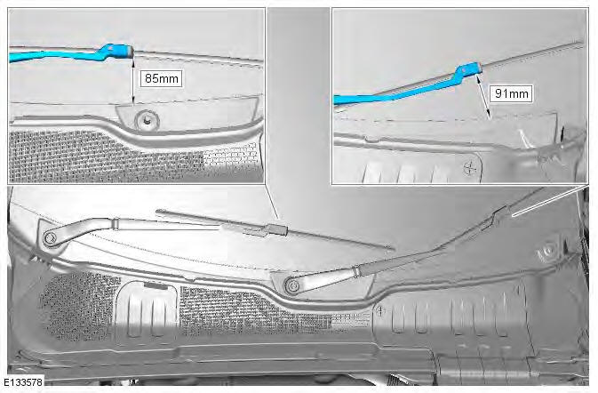 Range Rover Evoque. Wipers and Washers